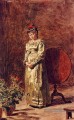 Jung Mädchen Meditating Realismus Porträts Thomas Eakins